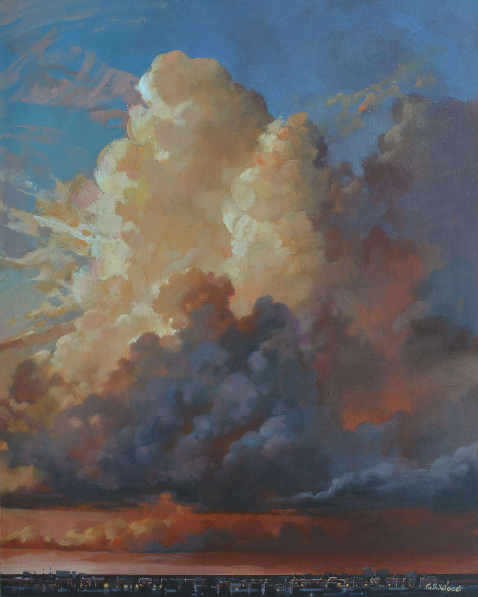 `Stormcloud over Town`