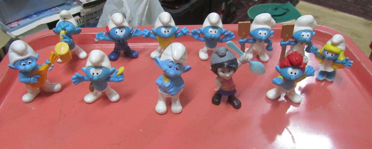 McDonald's Smurf Characters - Happy Meals 2018