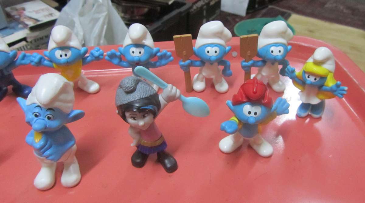 McDonald's Smurf Characters - Happy Meals 2018