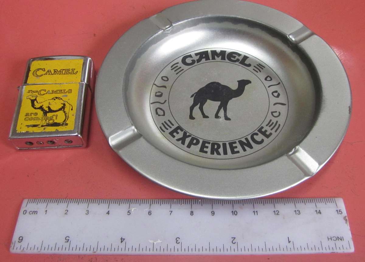 Camel Cigarette Collectables - Box, Cooler Bag, Lighter, Box