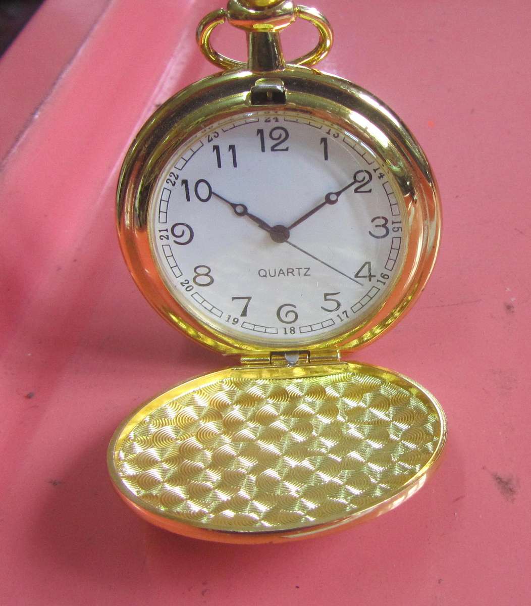3 x Quartz Pocket Watches - untested : One Price for All