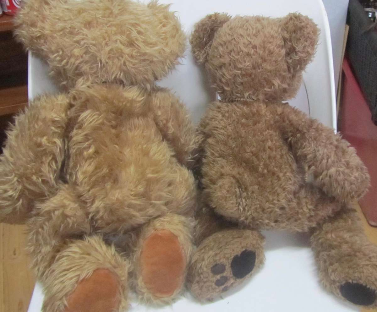 2 x Russ Teddy Bears : Spencer & Wembly  - Cute, soft and collectable !!