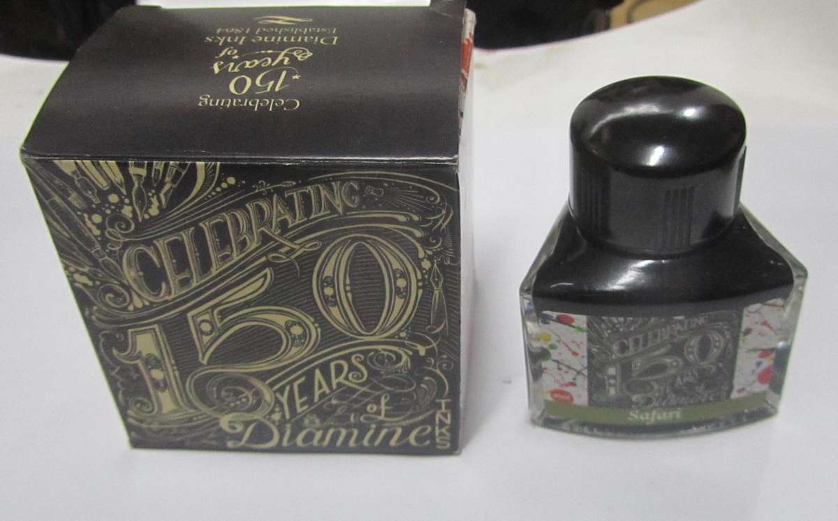 3 Bottles Fountain Pen Ink Refills - Waterman , Sheaffer & Diamine - all for one price