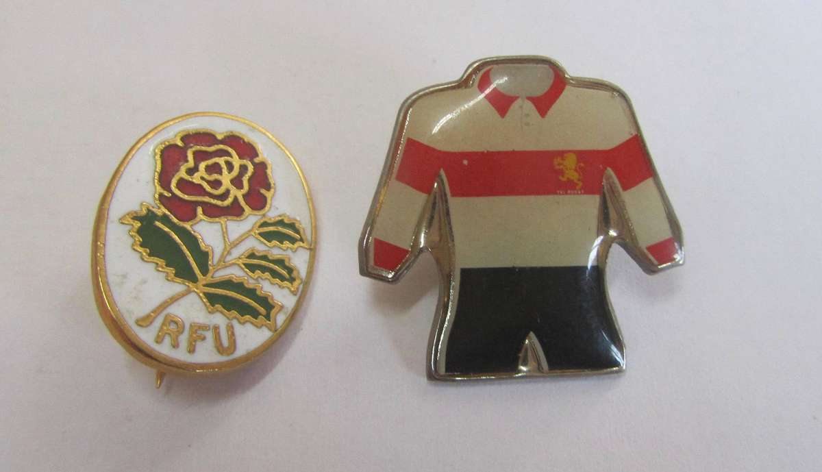 Rare Rugby World Cup 1995 South Africa - Team Pin Badges and others