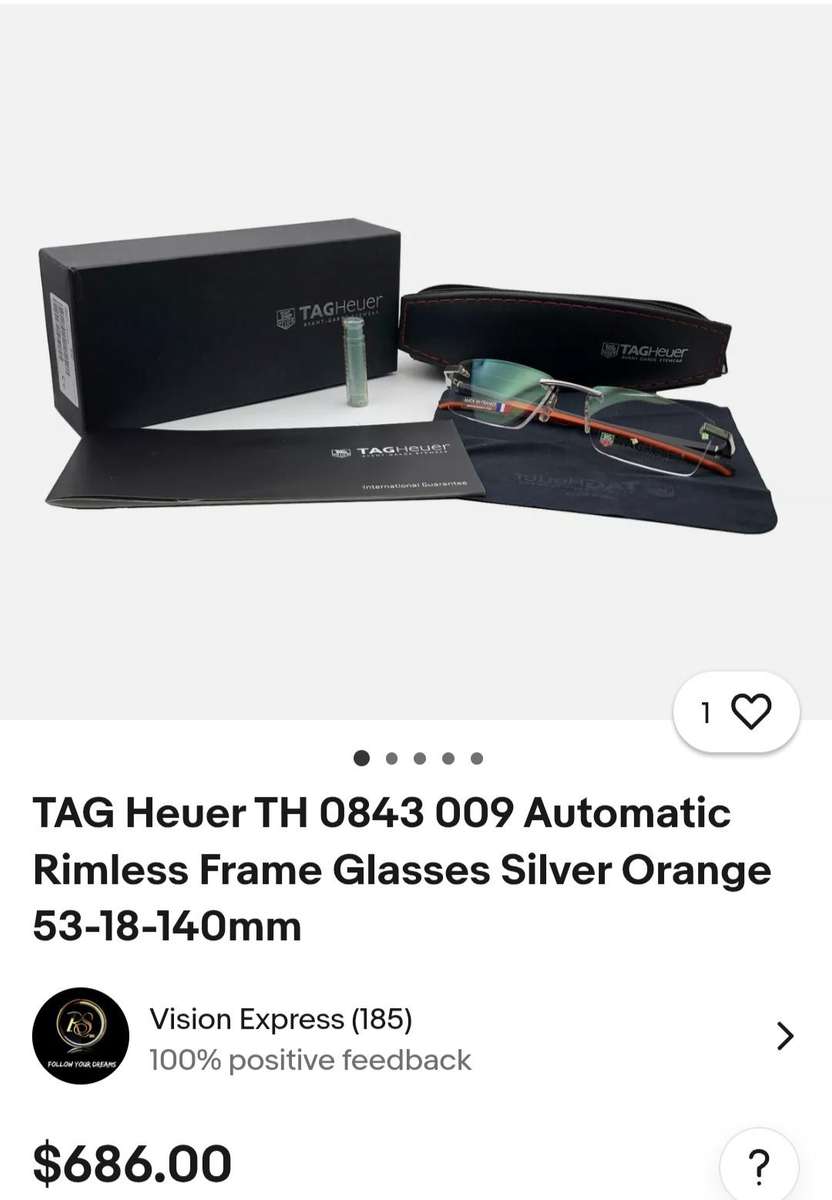 TAG Heuer Luxury Frames