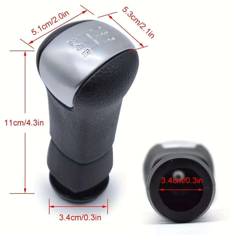 5 Speed Gear Shift Knob Shifter Lever Pen Head Ball Lever Handle Stick