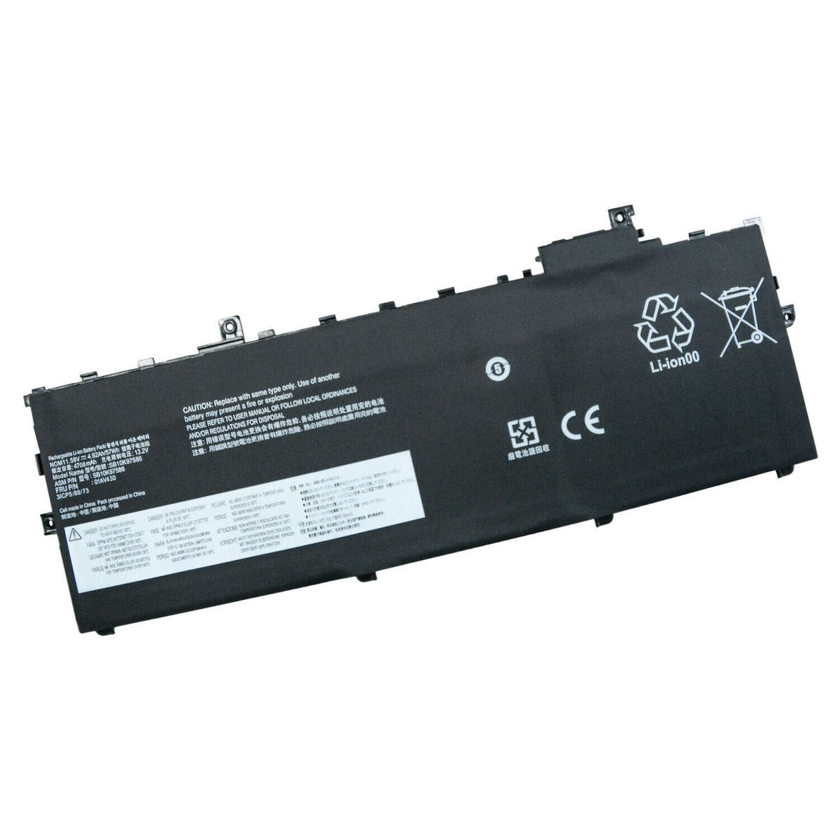 Battery for Lenovo Thinkpad X1 Carbon G6 (01AV430)