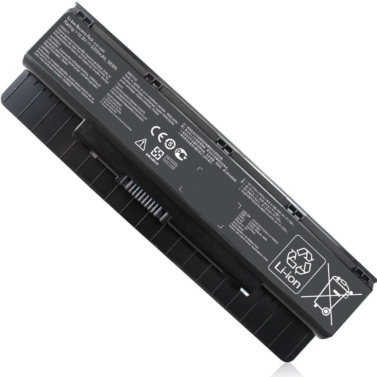 Battery for Asus A31-N56,A32-N56,N46,N46V,N56,N56D,N76,N76V (A32-N56)