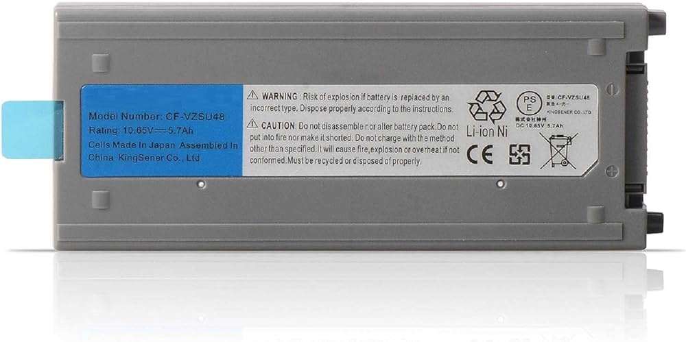 Battery for Panasonic Toughbook CF19 CF-VZSU28, CF-VZSU48U Series