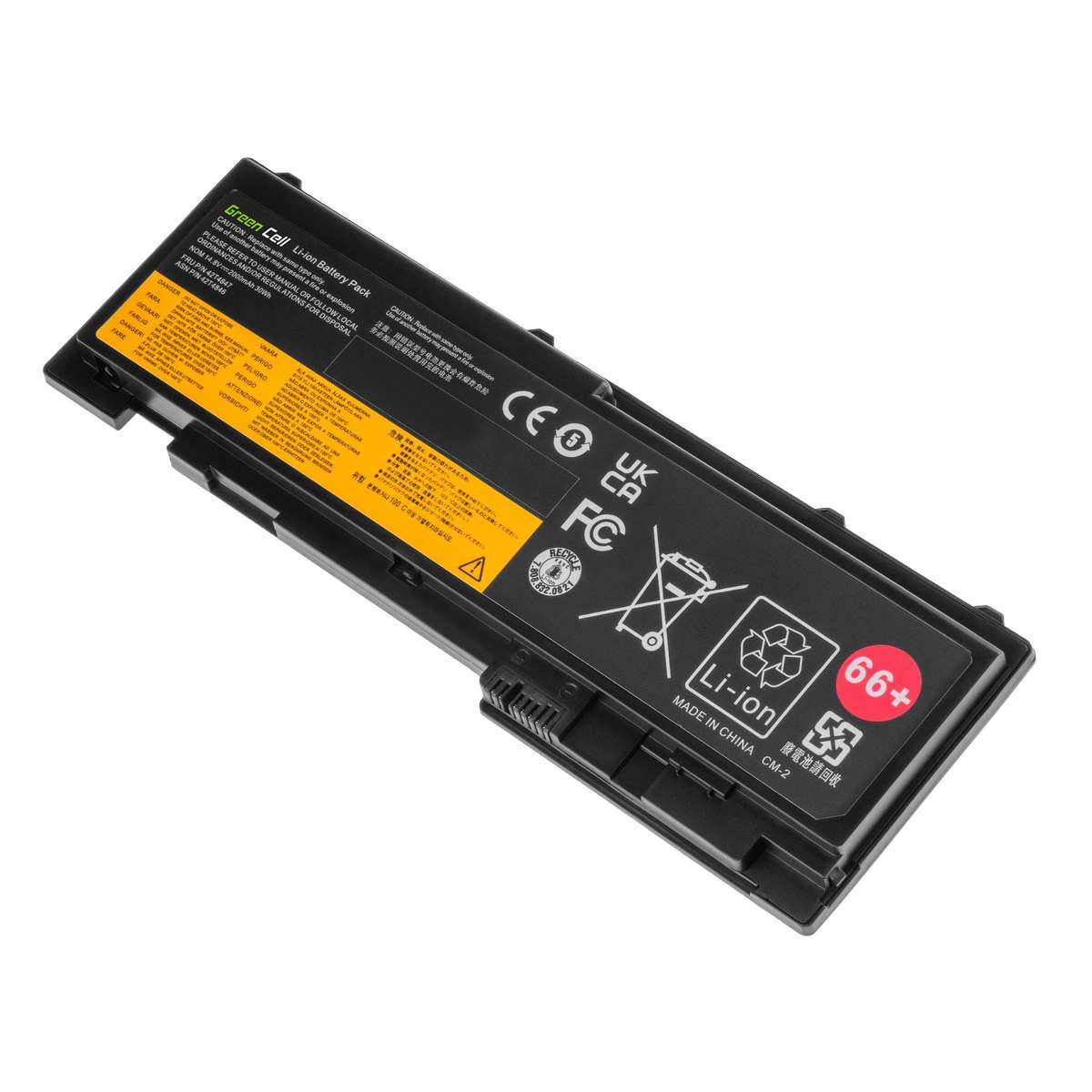 Battery for Lenovo ThinkPad T420s ,T420si, T430s 66+ (42T4844)