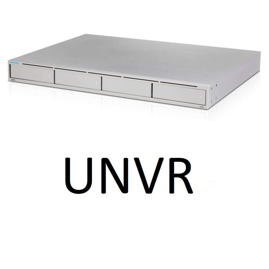 1U Ubiquiti UniFi Protect 4 Bay UNVR 1SFP+ Gigabit Ethernet NVR