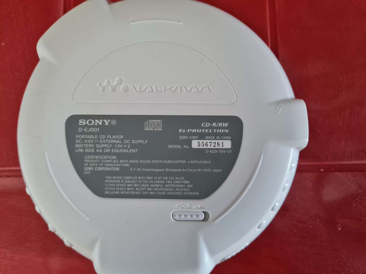 Sony CD Walkman.
