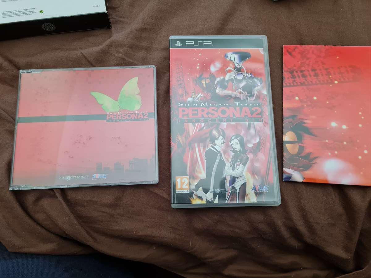 Persona 2 innocent sin collector's edition complete in box