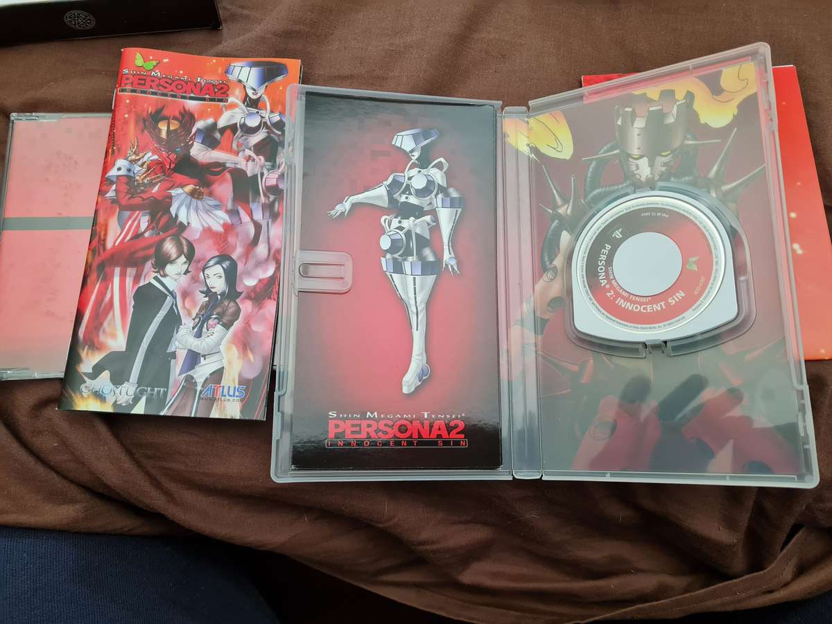 Persona 2 innocent sin collector's edition complete in box