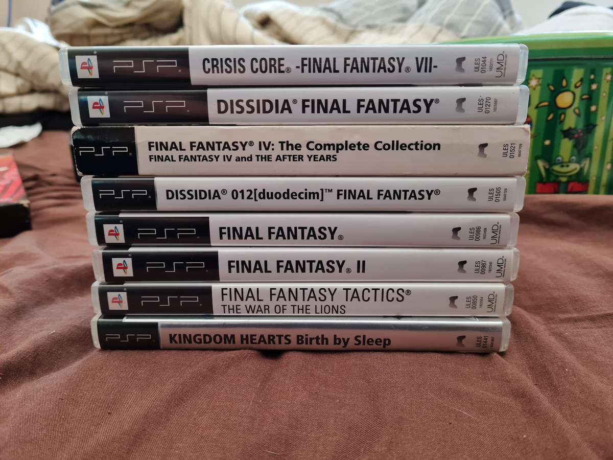 Lot of 8 psp final fantasy games