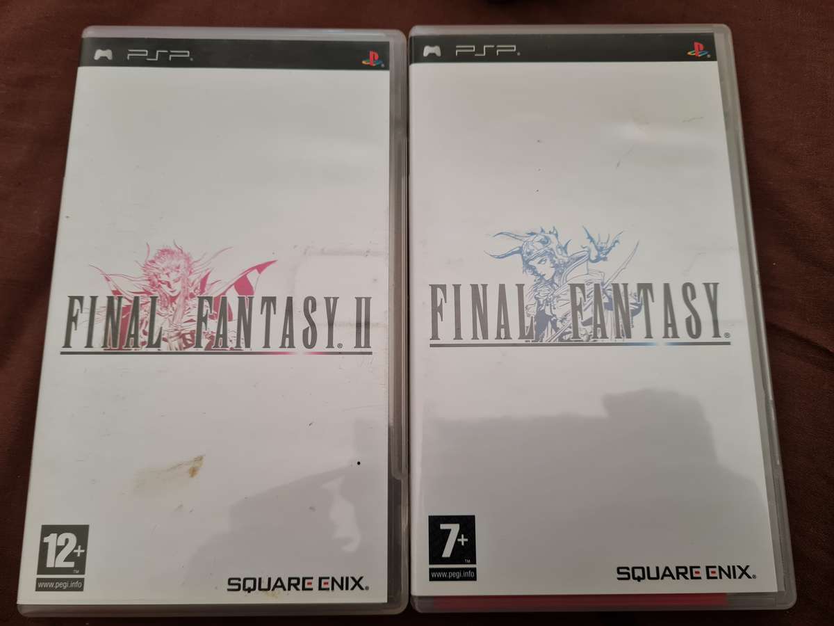 Lot of 8 psp final fantasy games