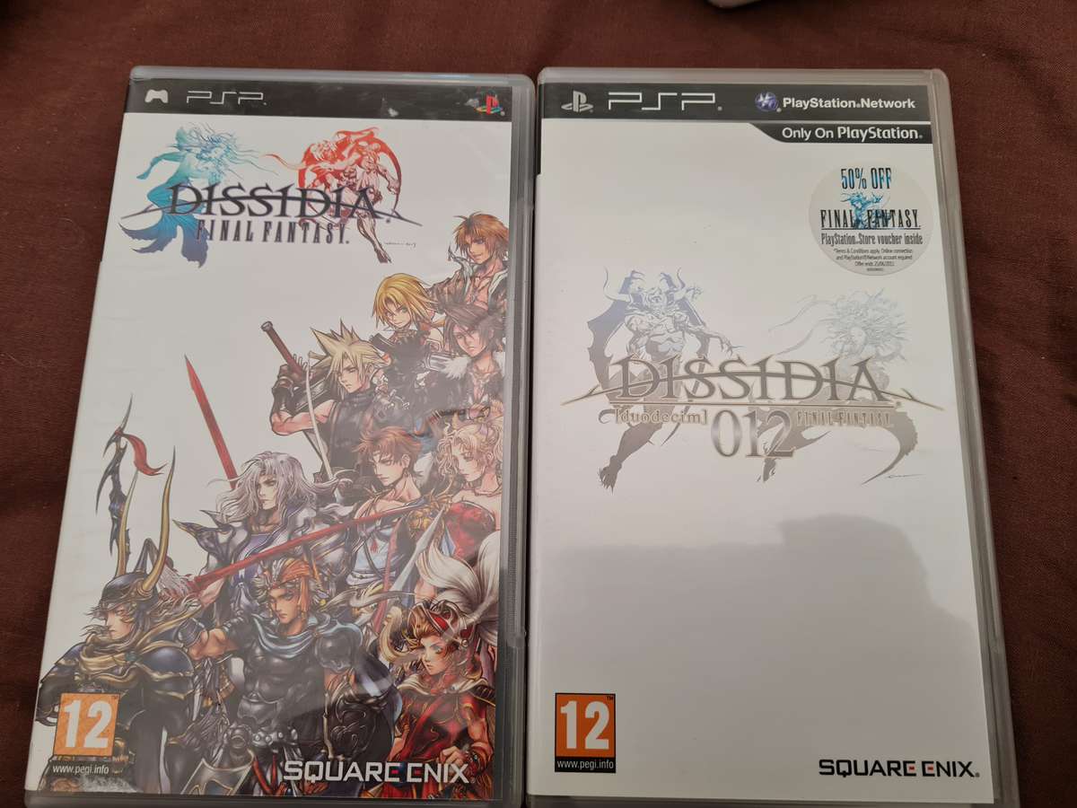 Lot of 8 psp final fantasy games