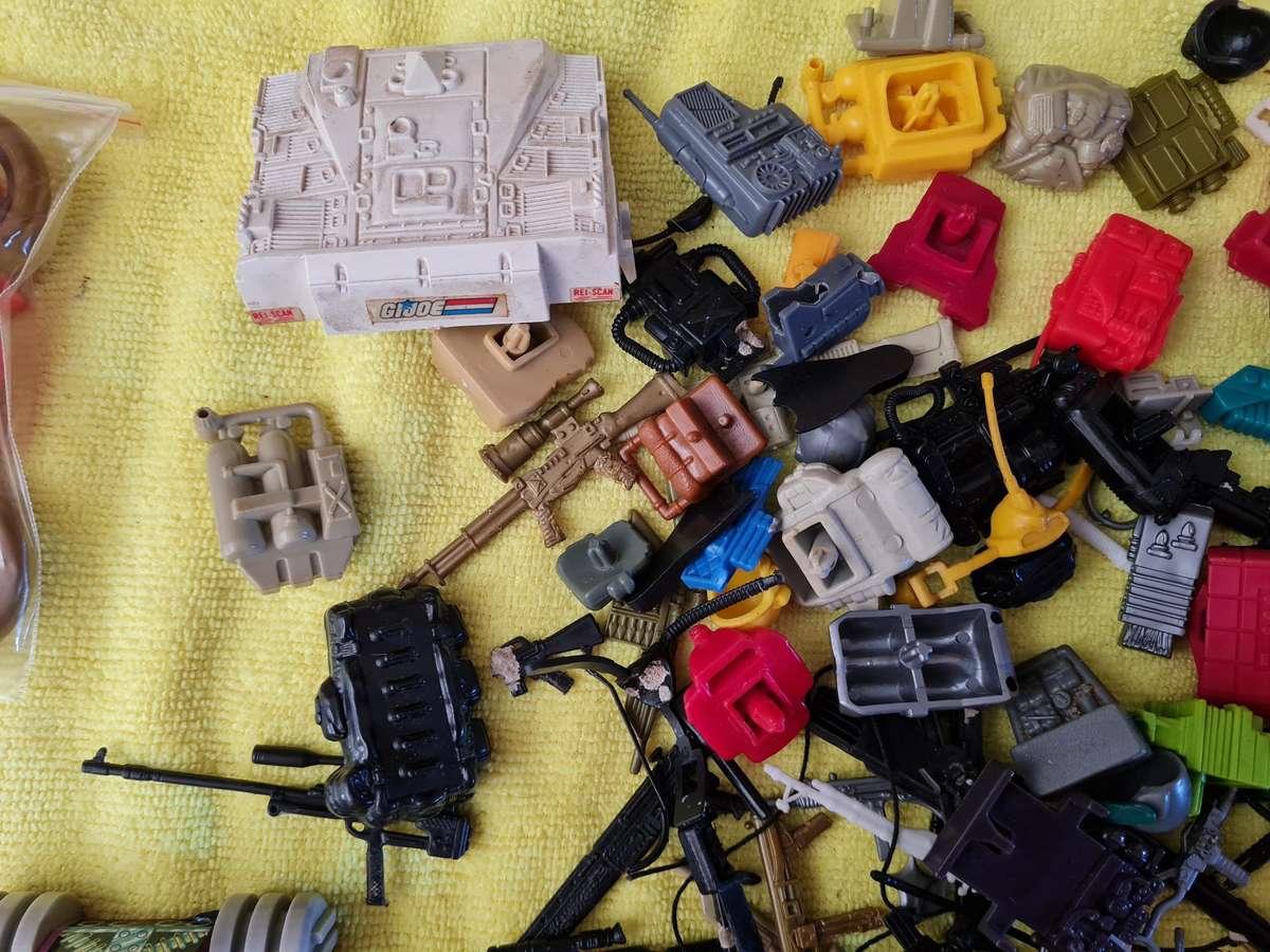 Lot of gijoe and accessories