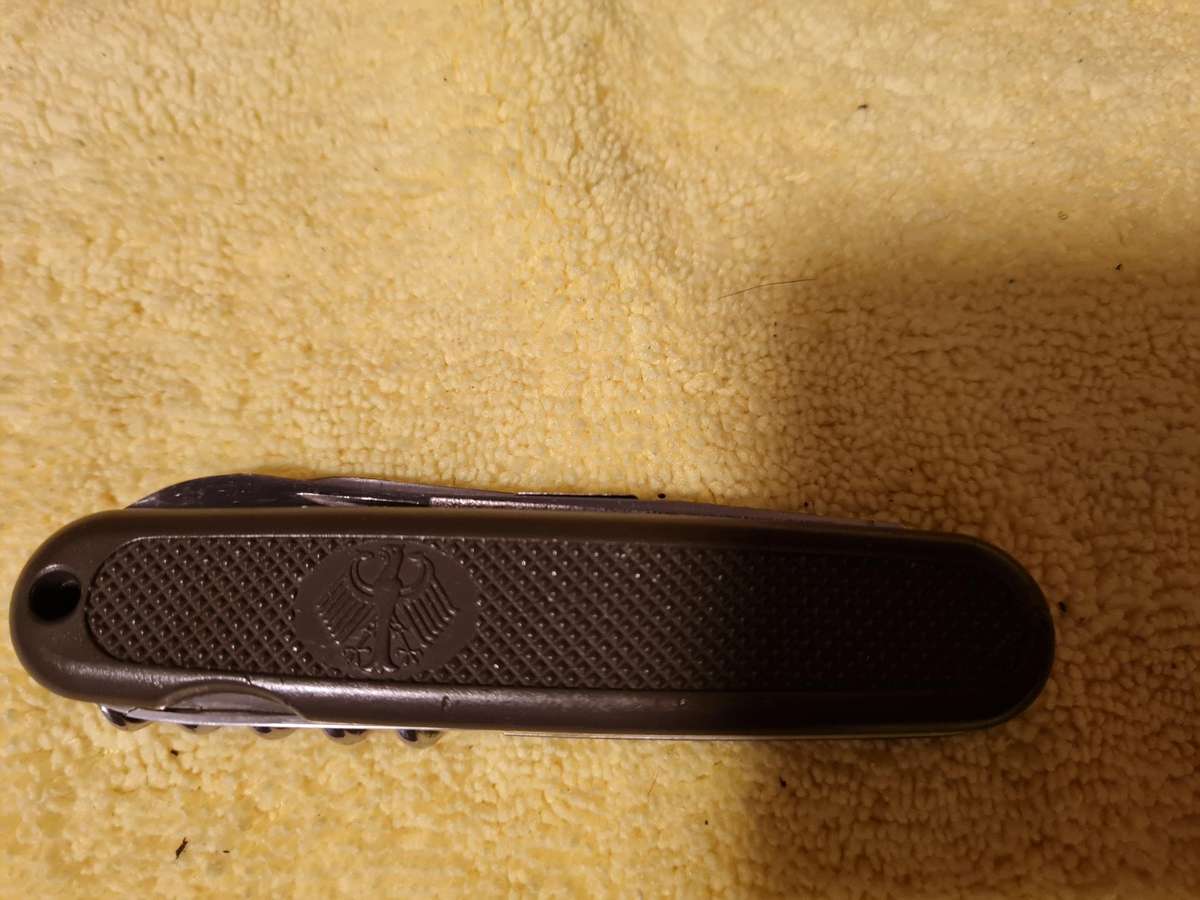 Two Swiss army knives