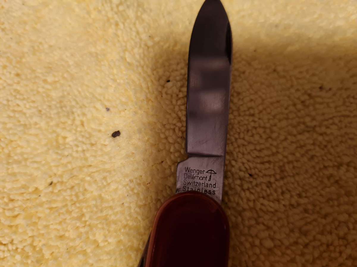 Two Swiss army knives