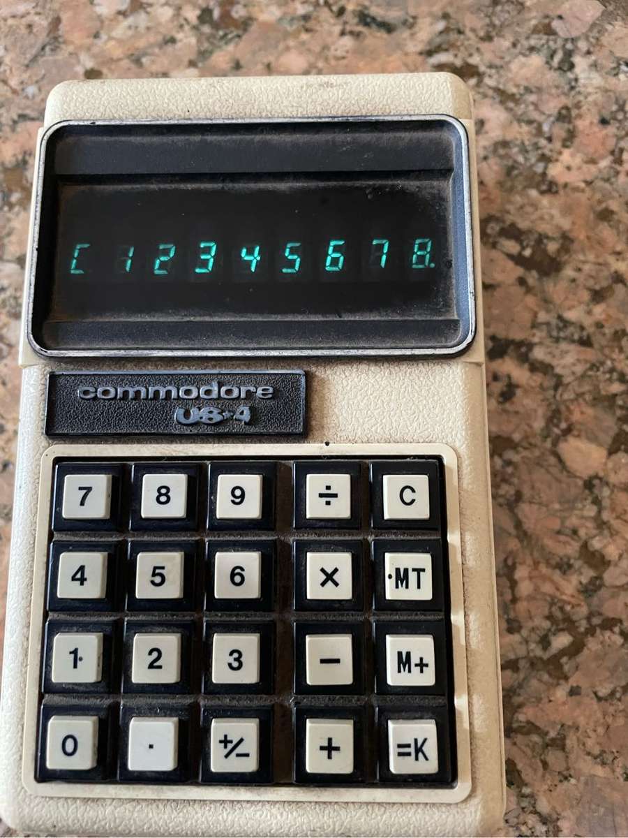 Vintage commodore calculator