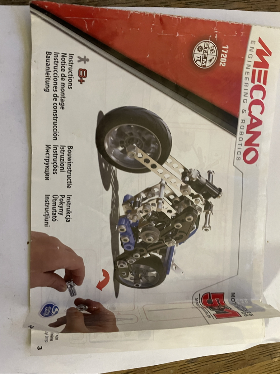 Meccano - Motorcycle