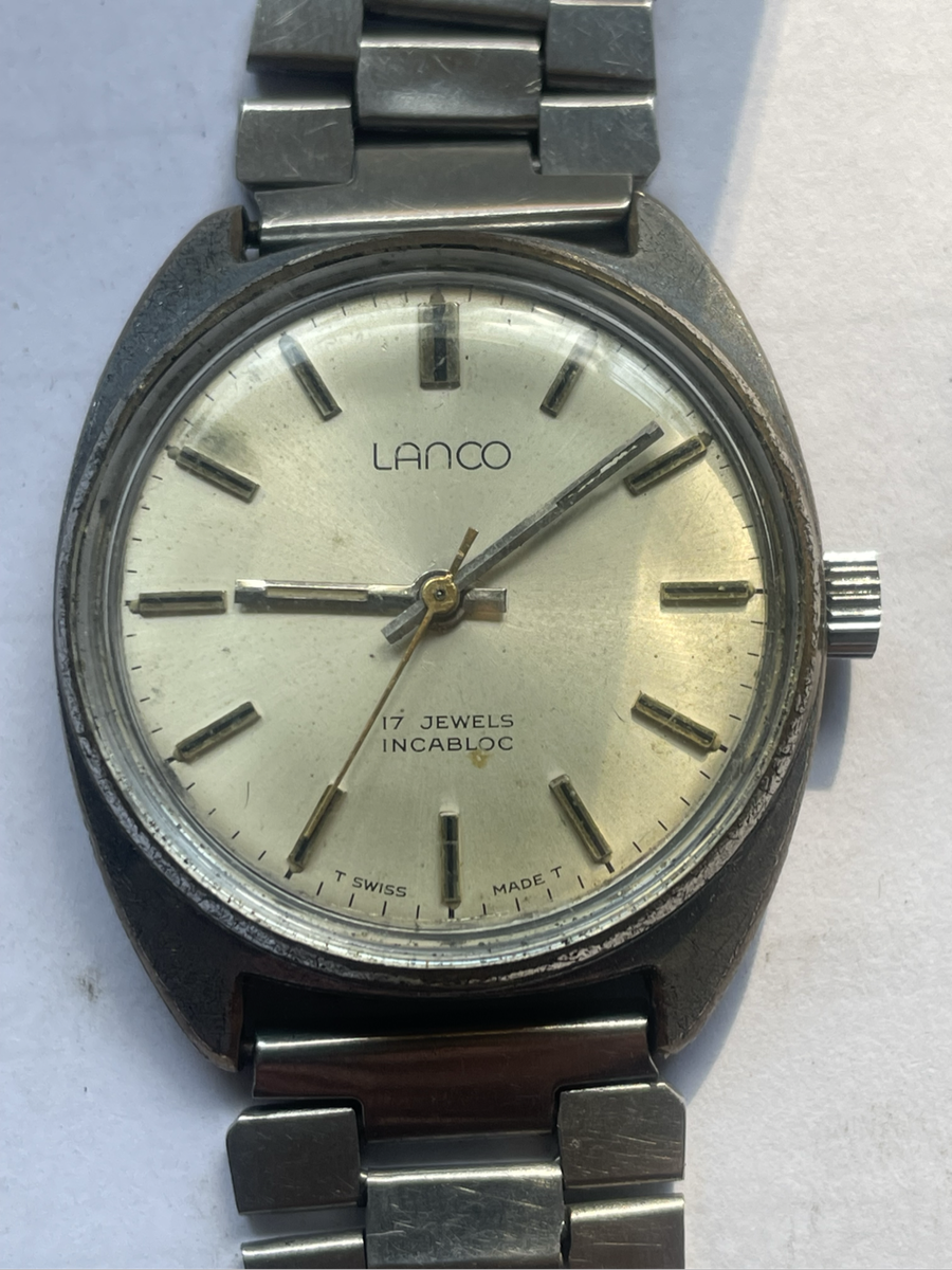 Vintage watch - Lanco 17 Jewels Incabloc