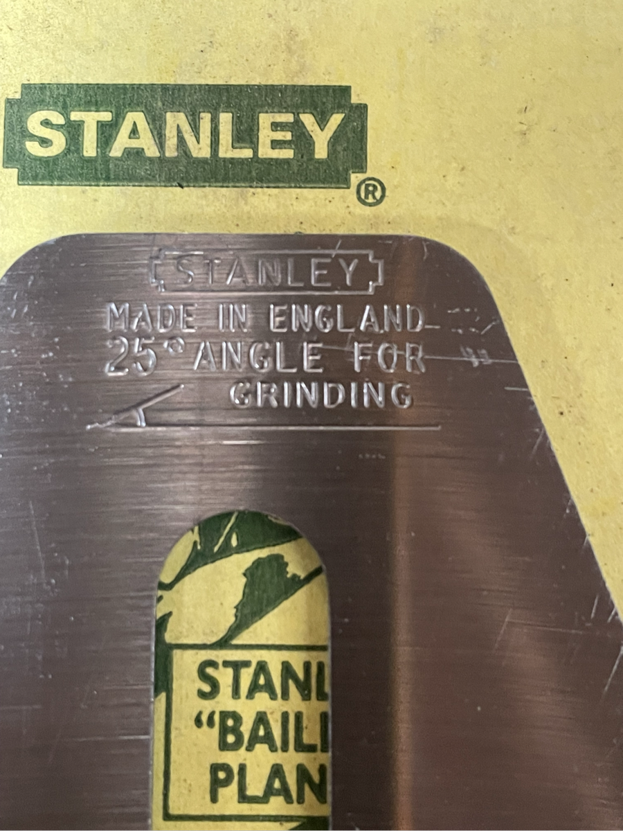 Stanley Bailey Plane Blade