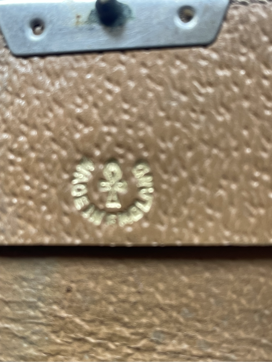 Vintage Brush in Leather Case