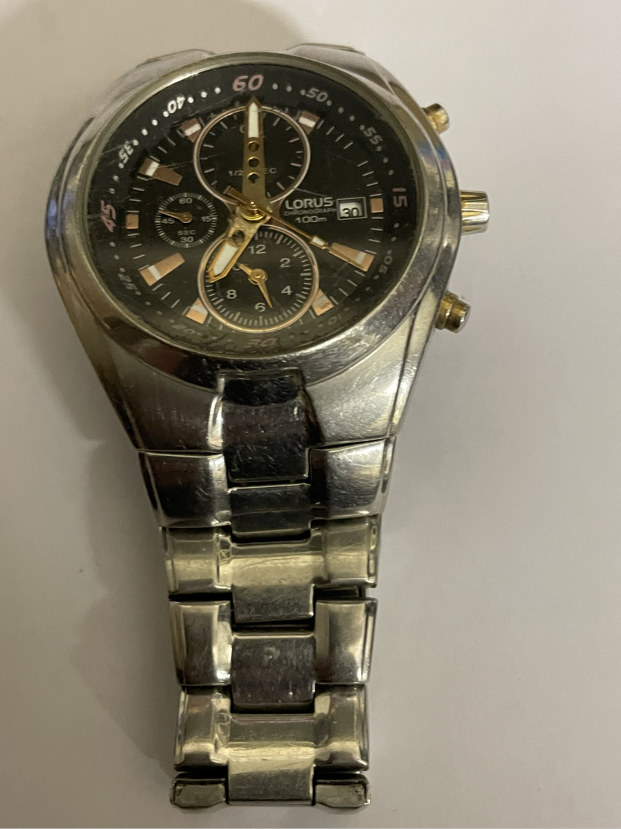 Vintage Watch - Lorus Chronograph 100M