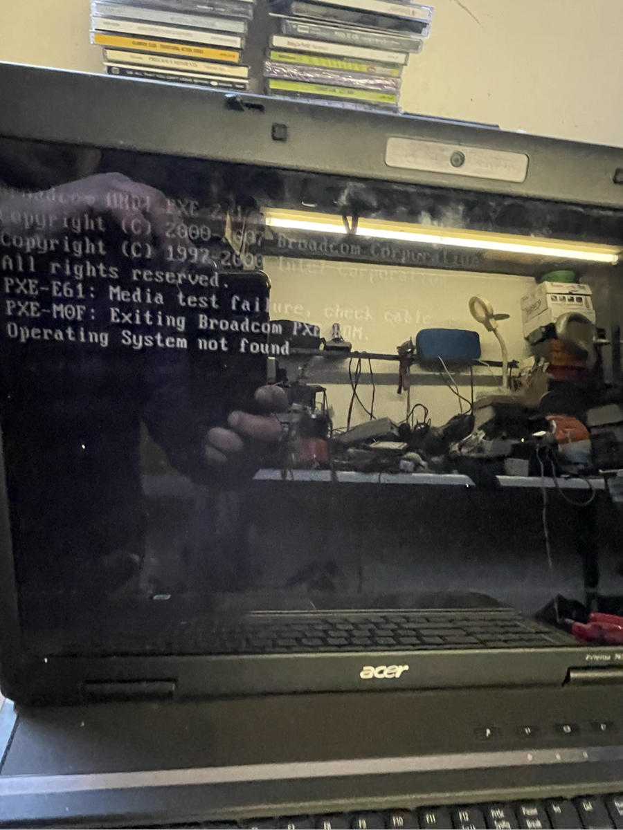 Laptop - Acer extensa 7630