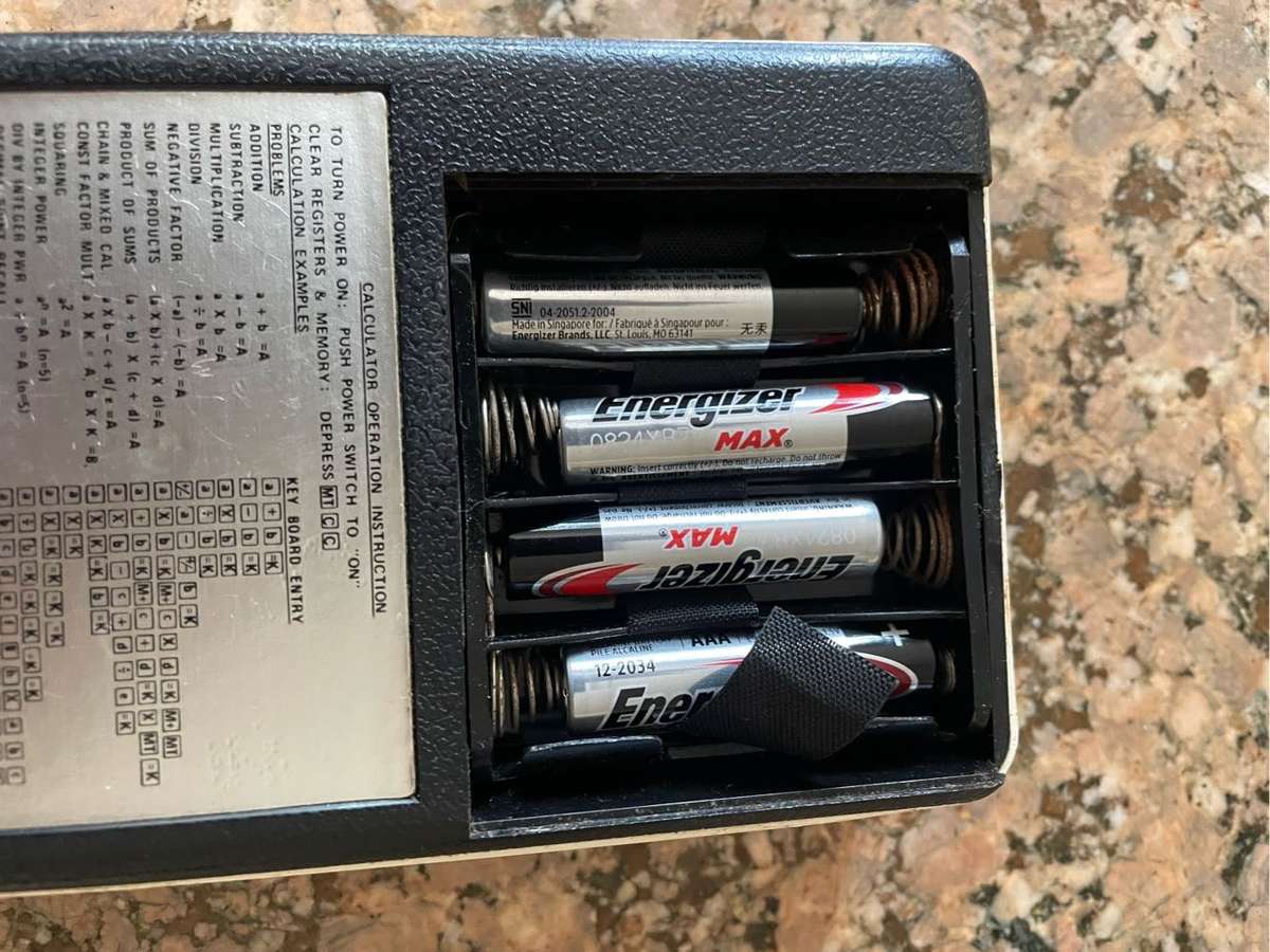 Vintage commodore calculator