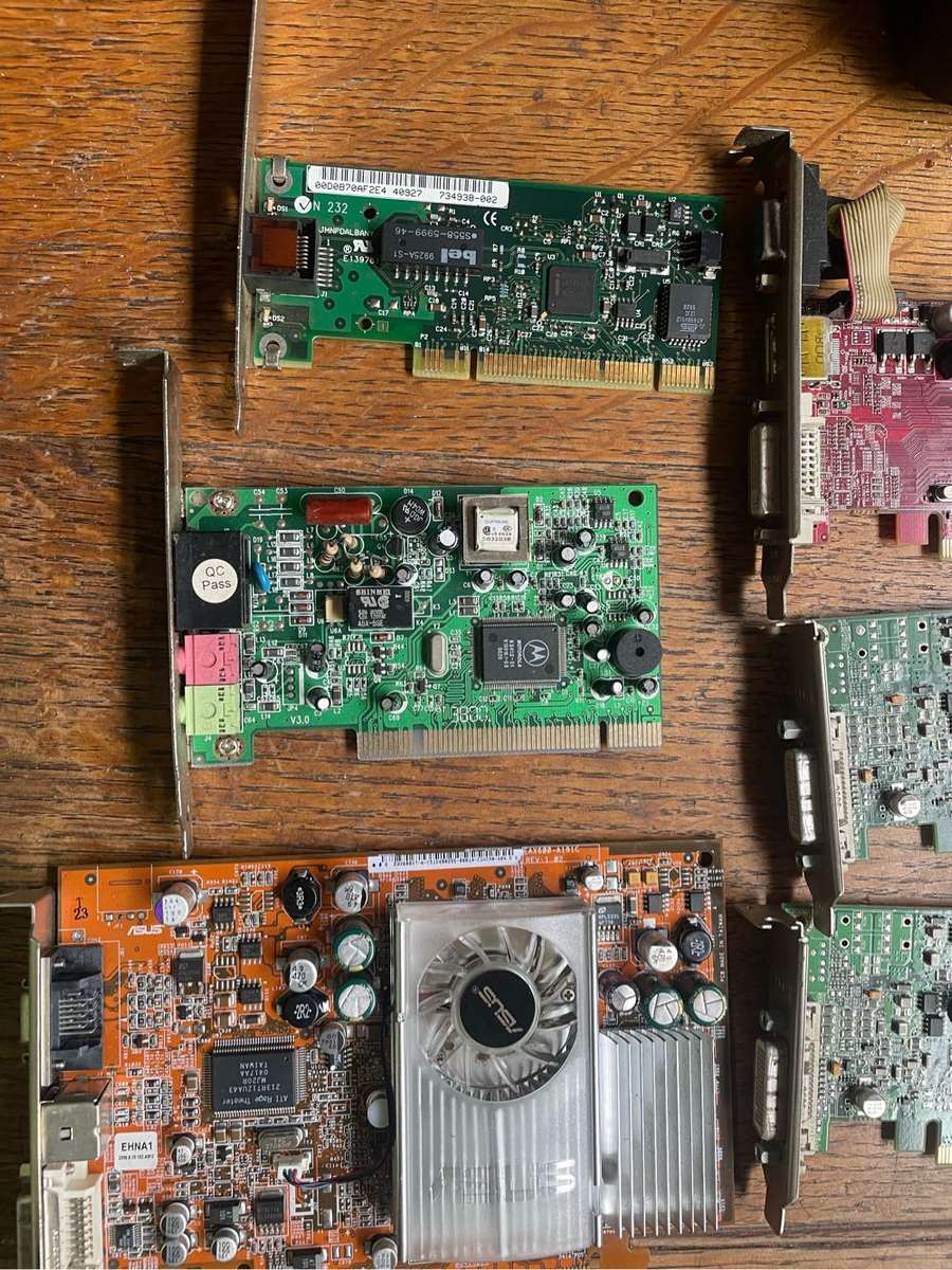 Joblot computer cards pci
