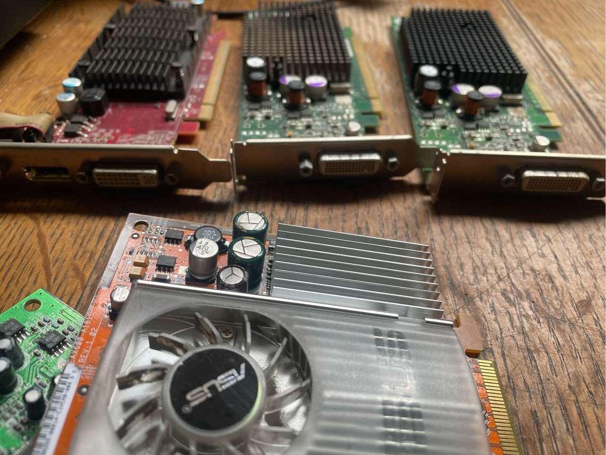 Joblot computer cards pci