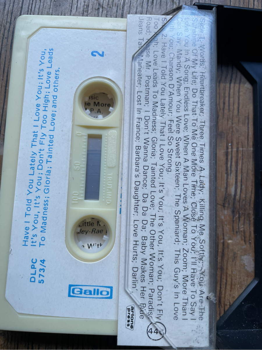 Love songs album (cassette)