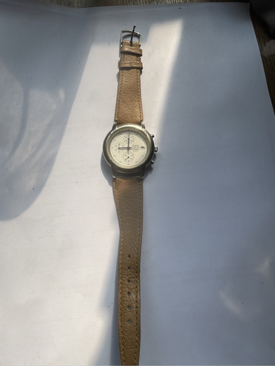 Vintage Watch - Tempo Quartz Chronograph