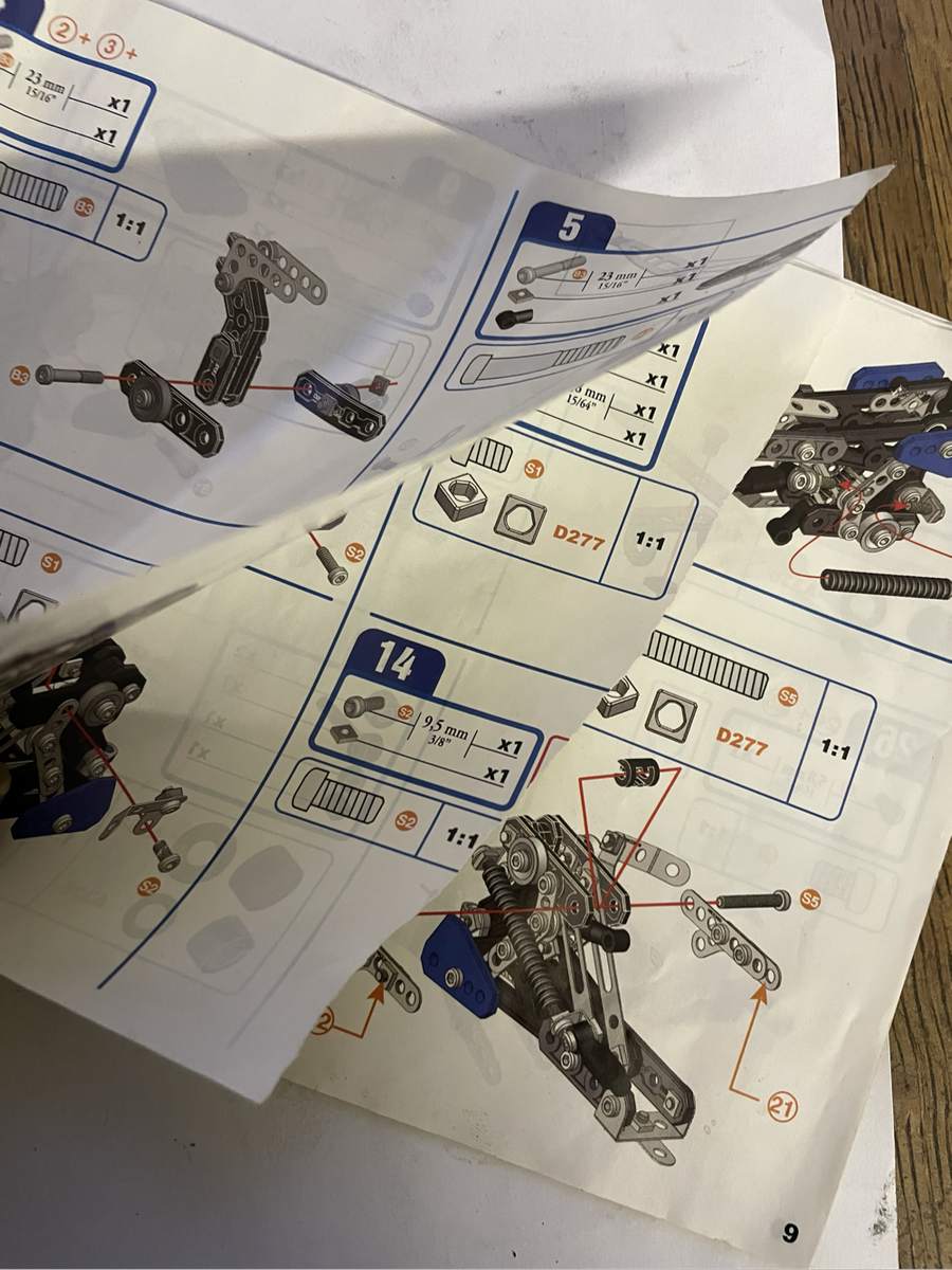 Meccano - Motorcycle