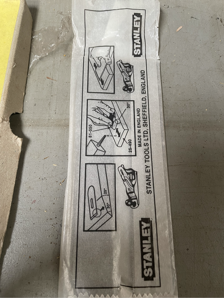 Stanley Bailey Plane Blade