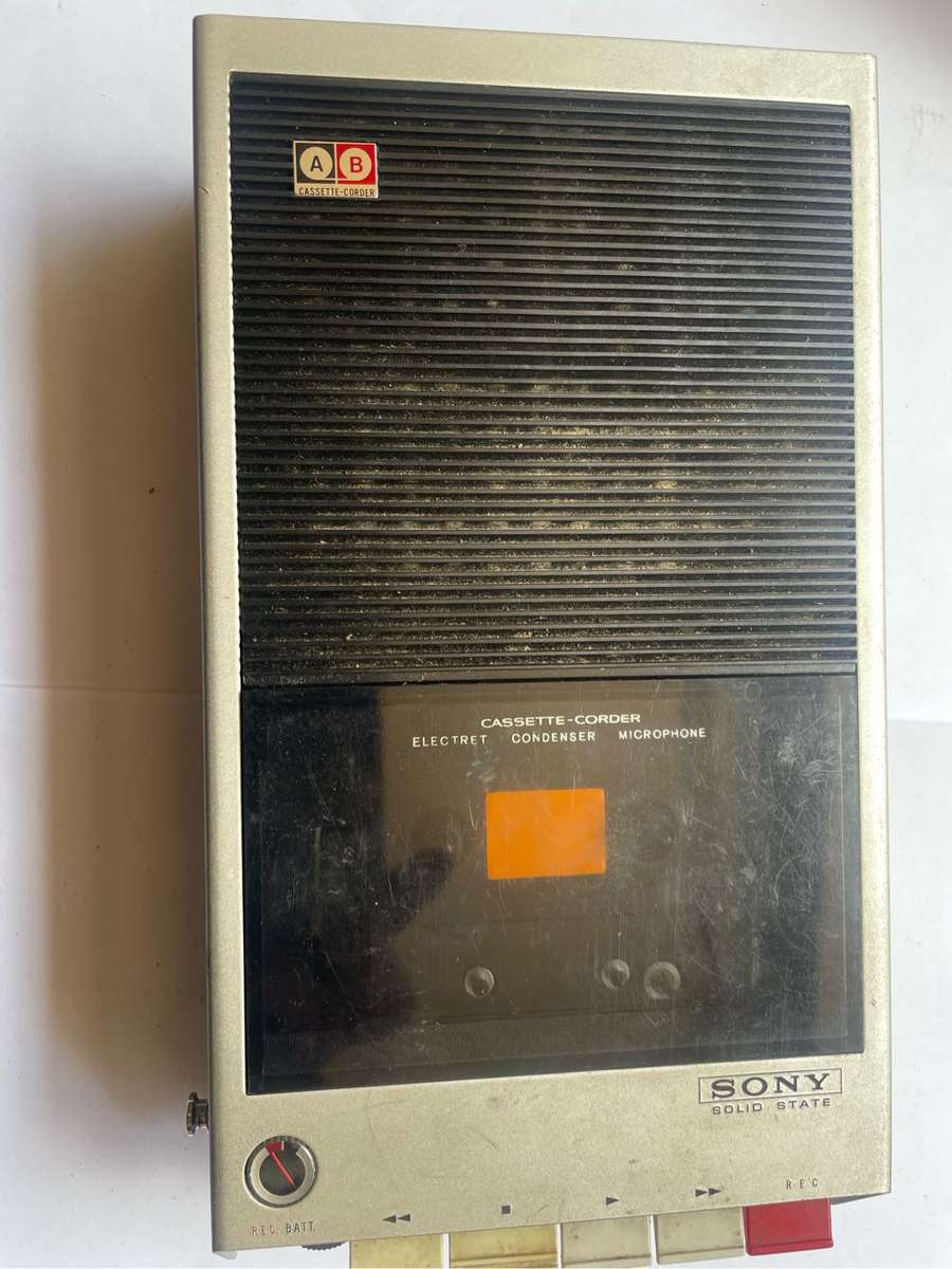 Sony TC-110 Solid State Tape Recorder Casette- Player, Made In Japan , 70s