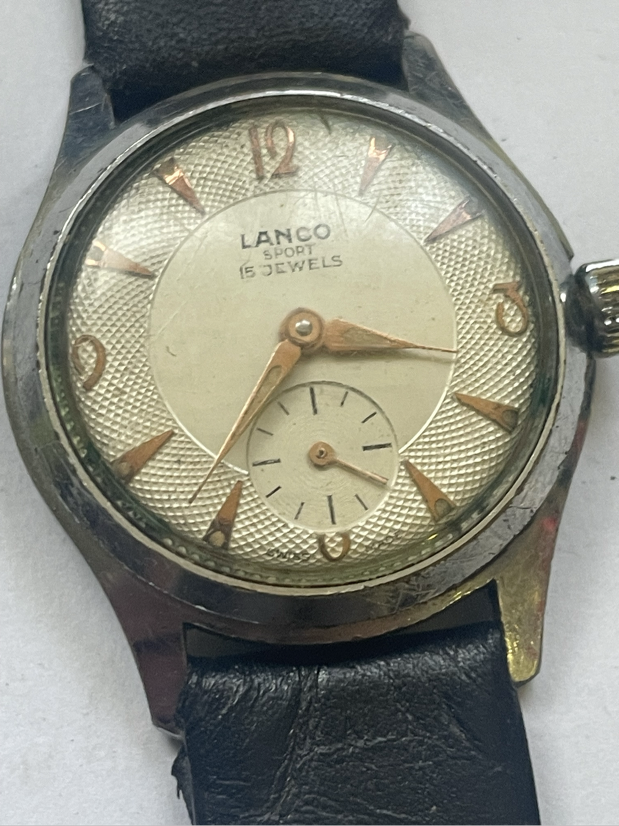 Vintage Watch - Lanco Sport 15 Jewels
