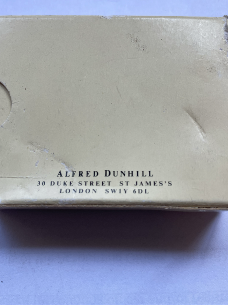 Alfred Dunhill fountain pen cartridges extra length Black ink 12 in a box