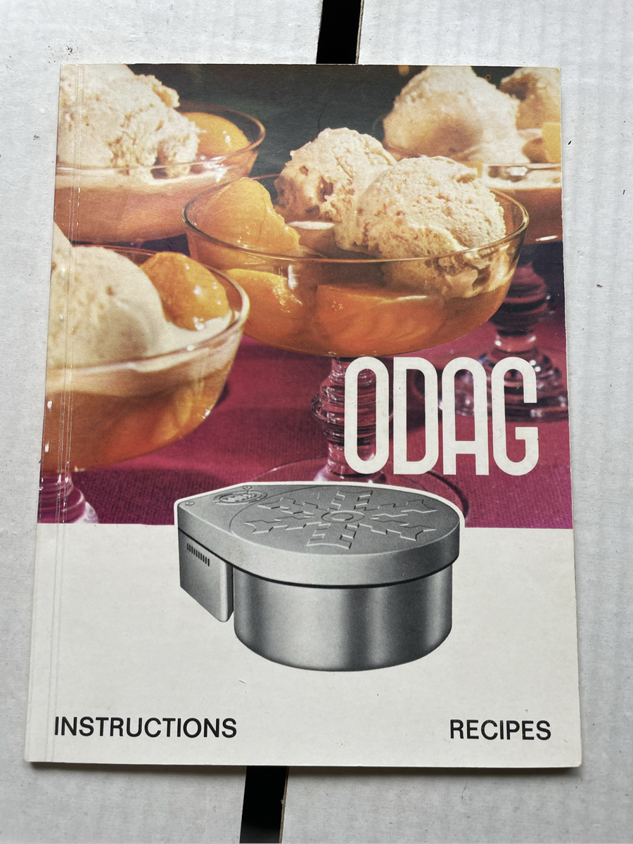 Retro 1960s Odag Heladora ice cream maker