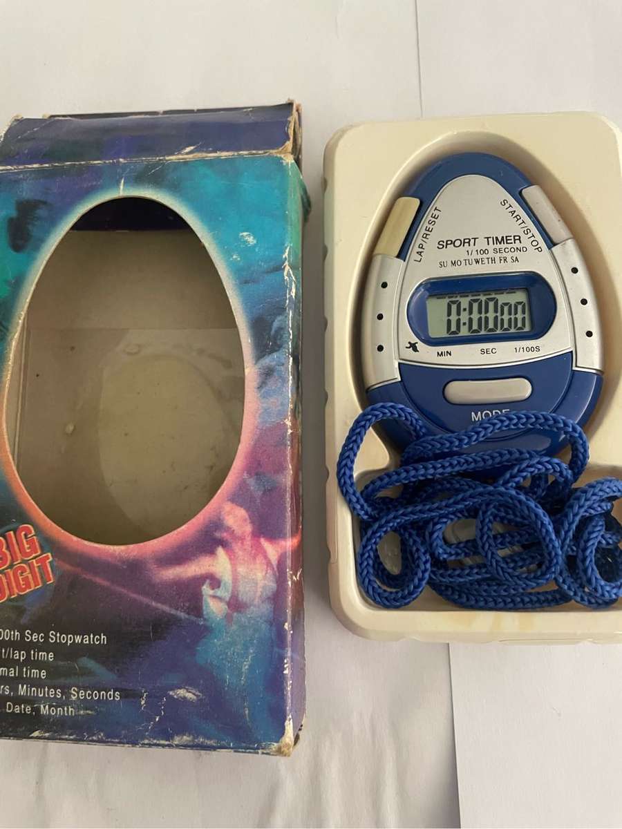 Sport timer . Timing watch.