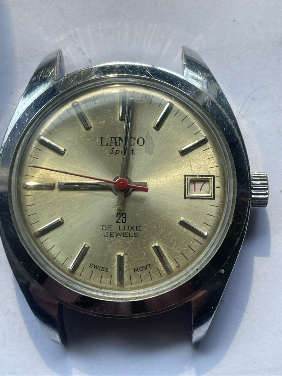 Vintage Watch - Lanco Sport 23 Deluxe Jewels