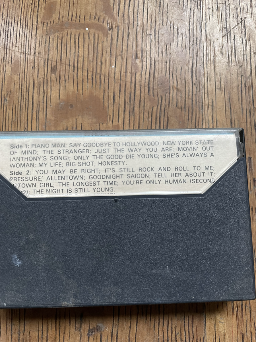 Billy Joel - Greatest Hits Volume 1 and 2 (Cassette)