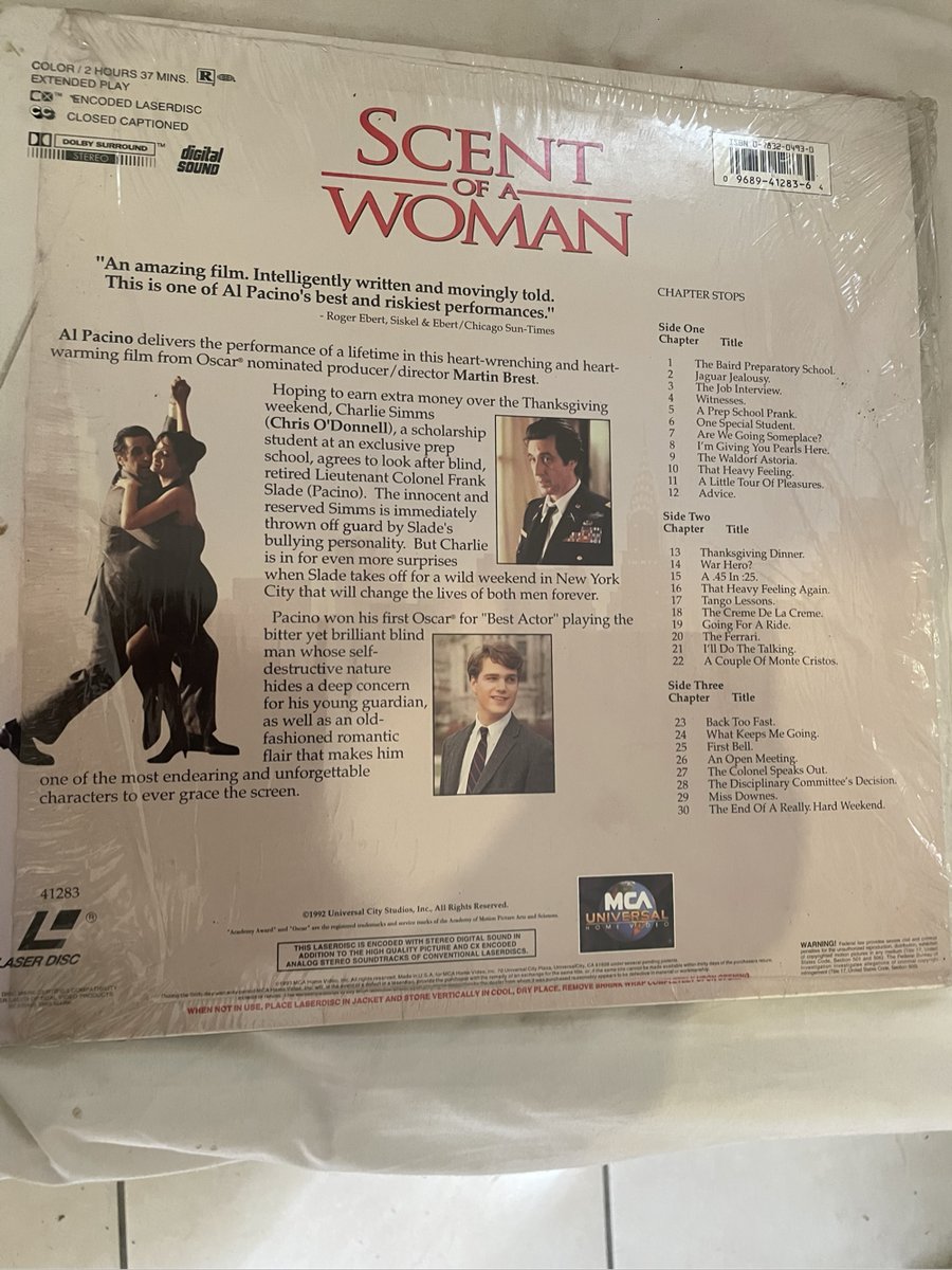 Laserdisc - Scent of a Woman