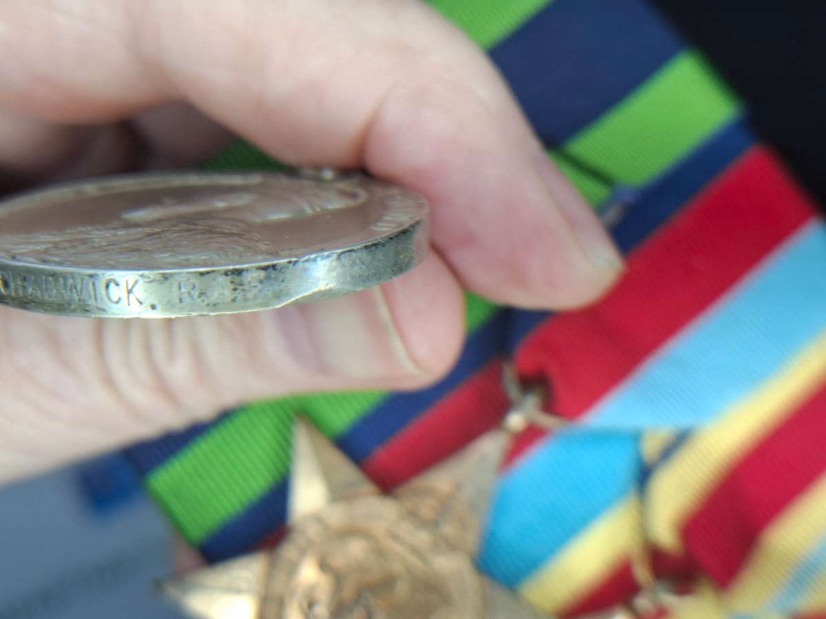 WW2 medal group with India GSM medal to RAF / SAAF photographer