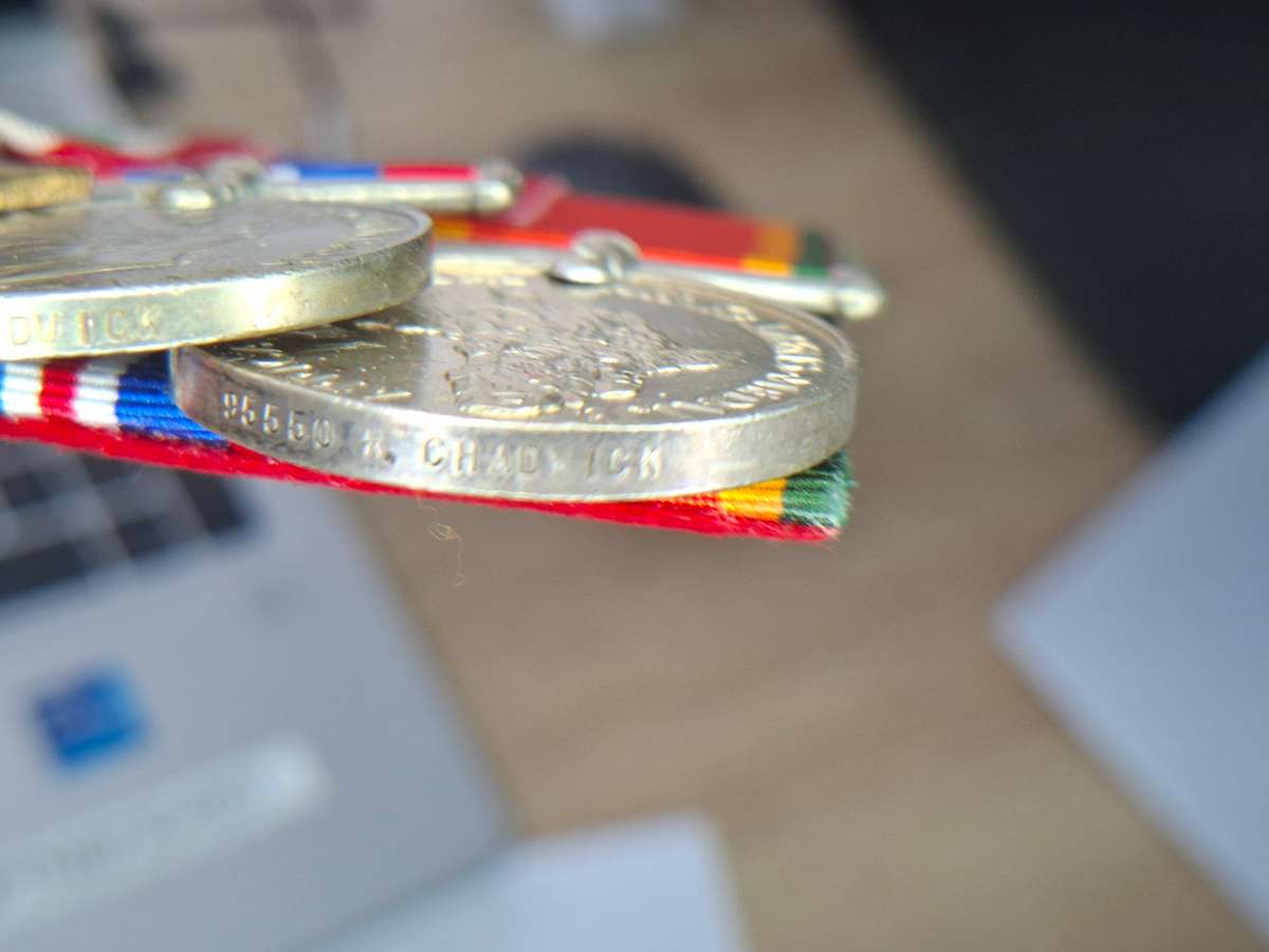 WW2 medal group with India GSM medal to RAF / SAAF photographer