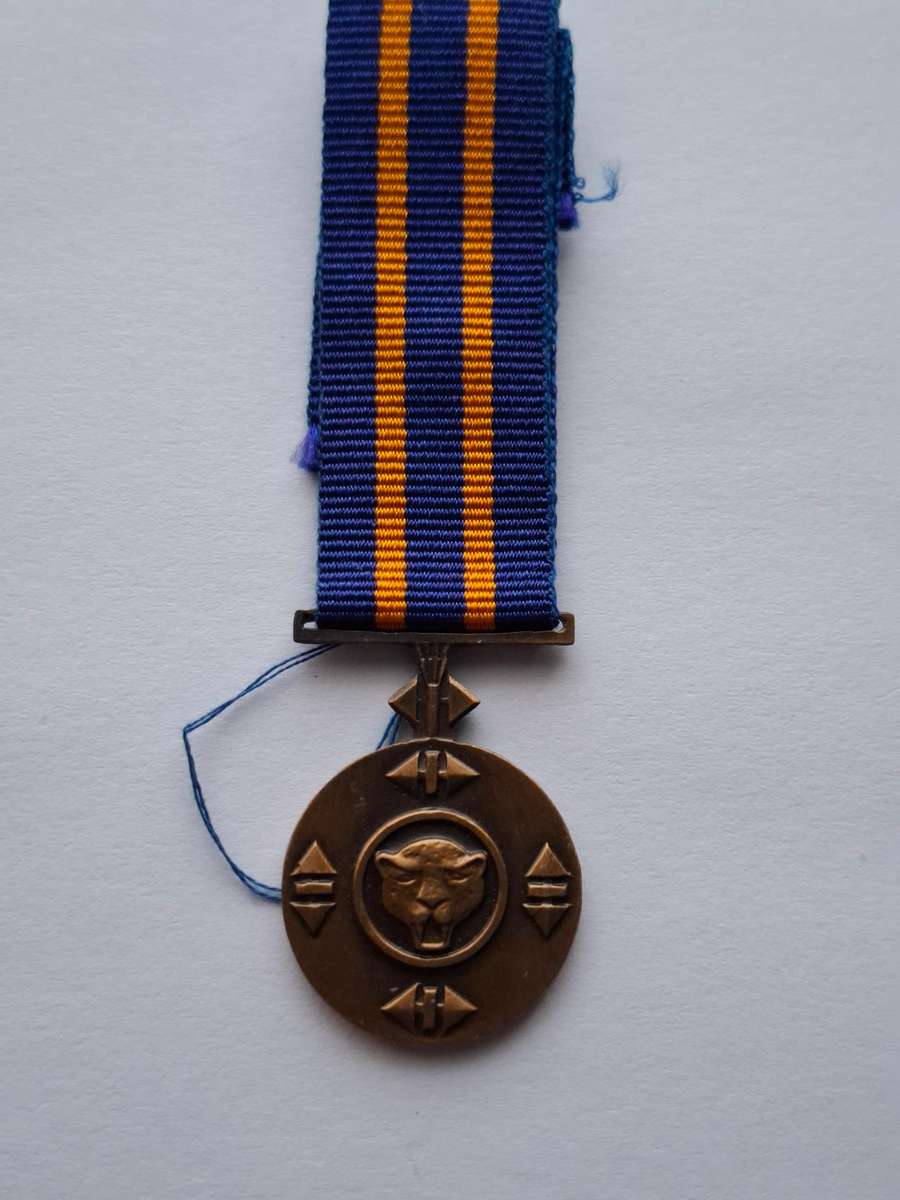 SADF / Homelands medal - Bophuthatswana Commendation Medal - miniature