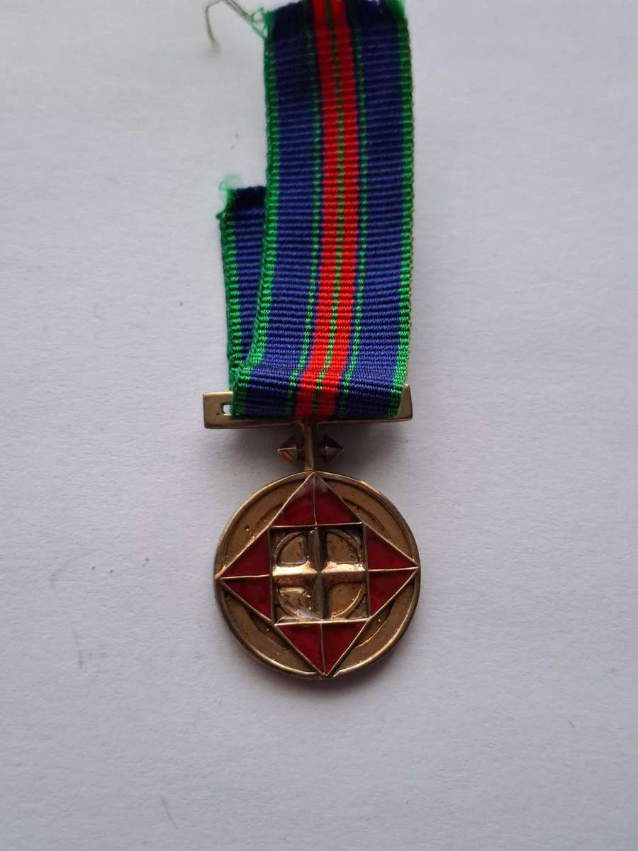 SADF / Homelands medal - Bophuthatswana Marumo Medal Class I - miniature